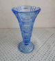 1 Alte Blaue Glas Vase,  Walther - Richard (2095) Glas & Kristall Bild 1