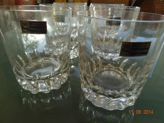 Spiegelau Glas - Kristallglas - 6 Alte Whisky Gläser - Wunderschön - 9 Cm Hoch Bild