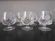 Nachtmann Modell Alexandra,  6 Kristall Gläser Glas Cognac Schwenker,  Gratis 3x Kristall Bild 1