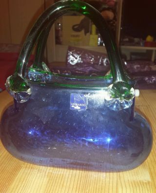 Leonardo Glas Handtasche Ideal Für Weihnachten (vase) Bild