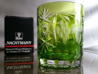 Nachtmann Überfang Römer Becher - Whiskyglas Traubenschliff Bild
