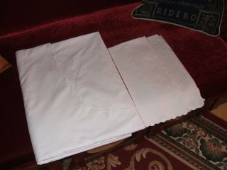 Weißwäsche Bettwäsche Kuvertbezug,  2 Kissenbezüge Paradebezug Bild
