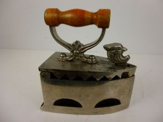 Miniatur - Kohle - Bügeleisen Um 1880 Für Kragen/manschetten (25 - 12) Bild