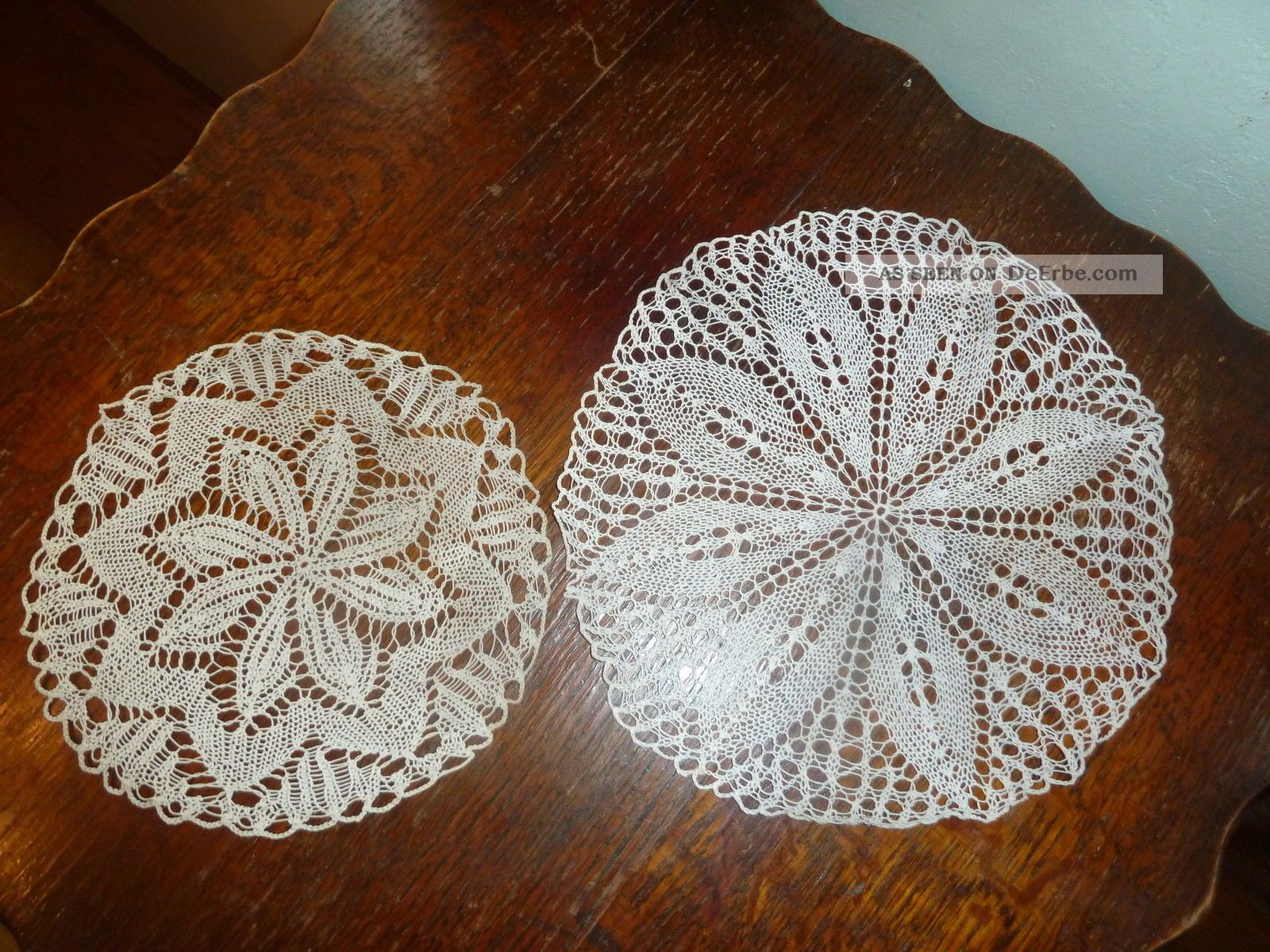 Yulakes 2er Set Handgehäkelte Oval-Deckchen – 30 Produktbild-Vorschau 2