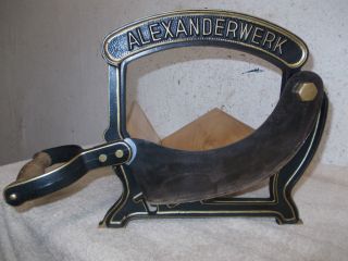 Alte Aufgearbeitete Alexanderwerk Brotmaschine,  Brotschneidemaschine,  Brotschneide Bild