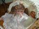 Puppenwagen Nostalgie Mit 1 Hei Ri Babypuppe,  1 Nuckelnden Porzellan Puppe Top Puppenwagen Bild 5