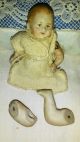 RaritÄt Puppen Stube´n Puppe (porzellan) Möbel 1880 Gründerzeit Bett Spiegel Original, gefertigt vor 1970 Bild 8