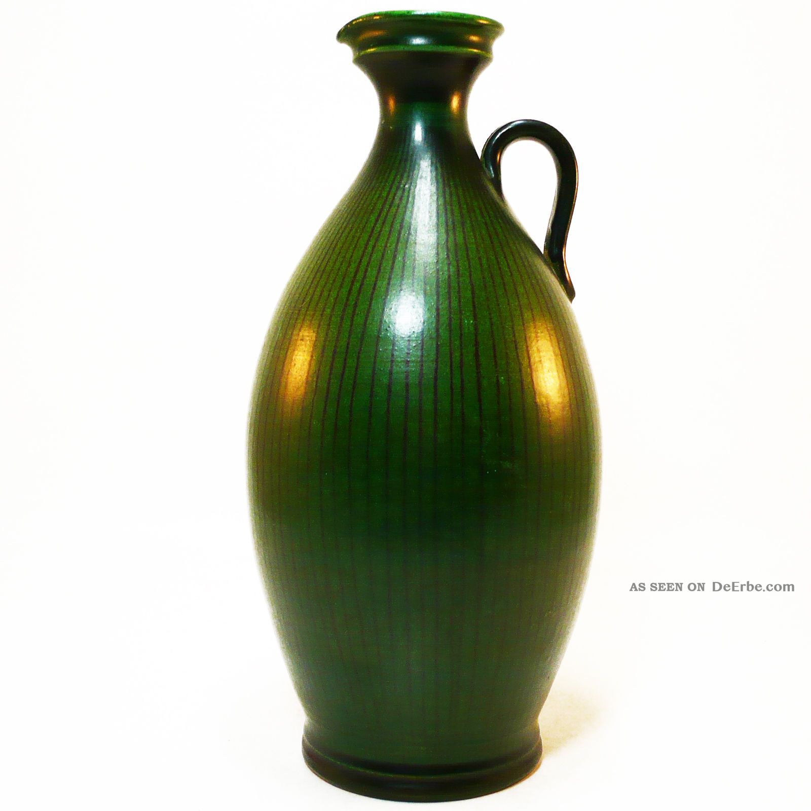 Studio Keramik Vase • W.  Kagel • Dekor Hedwig Bollhagen • 50s Studio Pottery 1950-1959 Bild