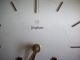 50s Med Century Mechanische Junghans Wanduhr Uhr Mit Gong Teak Wood Wall Clock Antike Originale vor 1950 Bild 2