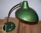 Alte Kaiser Arbeits Leuchte Grün Schreib Tisch Lampe 50er 60er Jahre Vintage Gefertigt nach 1945 Bild 1