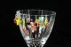 Ostalgisches 11 - Tlg Glasbowle Service Bowle Gefäß Gläser Spießchen Glas Anhänger Glas & Kristall Bild 8