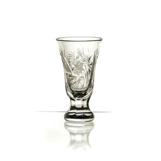 6 Wodkaglas Vodkagläser Stamper Schnapsglas Kristallglas H - 8 D - 5 Julia Bild