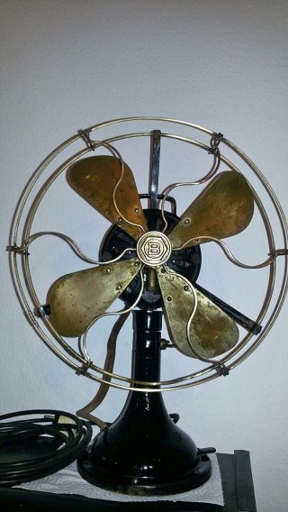 Seltener Antiker Ventilator / Rare Antique Fan Bergmann - Berlin Bild
