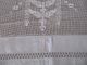 Jugendstil Leinen - Tischdecke Mit Hohlsaum - Stickerei Und Klöppelei – 240 X 180 Cm Tischdecken Bild 6