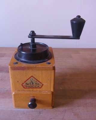 Hand Kaffeemühle - Be Ha Mocca Mokkamühle Funktionstüchtig Be - Ha Bild