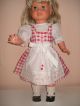 Puppenmode Puppenkleid Landhauskleid Puppen - Dirndl Für 60 Cm Puppe Nostalgieware, nach 1970 Bild 3