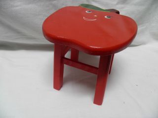 Puppenstuhl,  Stuhl Für Große Puppe Aus Holz Erdbeere Bild