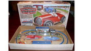 I Ovp Okt Auto Speedway M 3 Autos By Schylling Usa.  Blechspielzeug Rennwage Bild