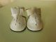 Puppenschuhe Kunstlederschuhe Halbschuhe In Weiß Nostalgieware, nach 1970 Bild 2