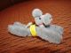 Alter Orginal Steiff Miniatur Pudel - Hund Mit Knopf Und Fahne Tiere Bild 7