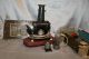 Laterna Magica,  19.  Jahrhundert,  Mit Orig.  Petroleumlampe Und Späterer Glühlampe Antikspielzeug Bild 4