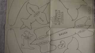 Nr.  1007 Hund B - Vorlagen Griesche Hamburg 13 Grindelallee 91 Bastel Bogen Bild