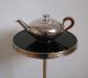 Wmf Teekanne – Heinrichs Porzellan – Versilbert? – 1,  1 Liter 1950-1959 Bild 2