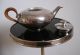 Wmf Teekanne – Heinrichs Porzellan – Versilbert? – 1,  1 Liter 1950-1959 Bild 3