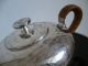 Wmf Teekanne – Heinrichs Porzellan – Versilbert? – 1,  1 Liter 1950-1959 Bild 8