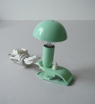 Elux Nr.  605 Klemmlampe,  Schreibtischlampe,  Lampe 1950er Bild