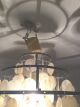 Orig.  Perlmutt Muschellampe 70er Shell Lamp,  Panton Ära,  Hängeleuchte Lampe Capiz 1960-1969 Bild 3