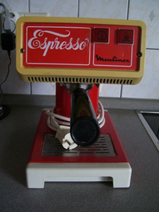 Vintage Espresso Maschine Kaffeemaschine Moulinex Aus Den 60er - 70er Jahren Rar Bild