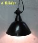 Alte Fabrik - Lampe Emaile 43cm E27 Industrie - Lampe Emaille - Lampe Bauhaus Loft Original, vor 1960 gefertigt Bild 1
