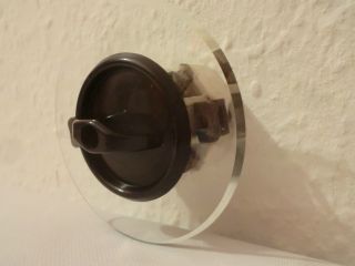 Nostalgie Schalter Drehschalter Lichtschalter Up Bakelit Glasblende Porzellan Bild