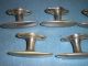 10 Fenstergriffe Messing Vernickelt Um 1920 Original, vor 1960 gefertigt Bild 1