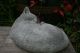 Schlafende Katze,  Steinfigur Frostfest,  Steinguss,  Katzen Nostalgie- & Neuware Bild 3
