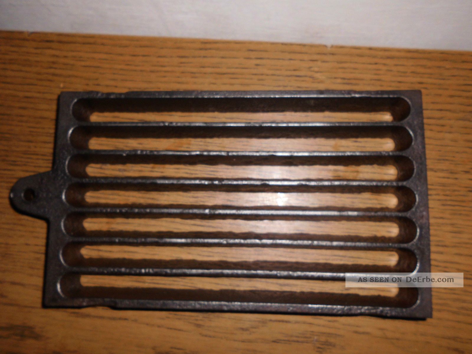 Ascherost 227 X 137 X 20 Feuerrost Gussrost Kamminrost Rost Ofen Original, vor 1960 gefertigt Bild