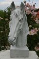 Klasse Pferde - Büste,  Skulptur,  Pferdekopf Steinfigur Weihnachts - Rabatt - Aktion Nostalgie- & Neuware Bild 8