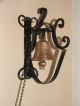 Gr.  Glocke Bronze - Messing - Tür - Torglocke - Schiffsglocke - Hofglocke 1824 Gefertigt nach 1945 Bild 4