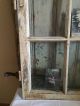 Antikes Fenster /halbbogenfenster.  Traumpatina.  Shabbychic. Original, vor 1960 gefertigt Bild 4