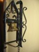 Türglocke Haustürglocke Wandglocke Glockenspiel Mit Messingglocke Glockenzug Gefertigt nach 1945 Bild 2