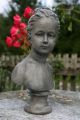 Romantische,  Wunderschöne,  Klassische Mädchen Büste,  Skulptur Steinfigur Nostalgie- & Neuware Bild 10