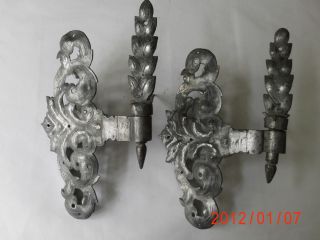 Türbänder Einschlagkloben Eisen Barock Verzinnt Um1730 Tür Beschlag Bild