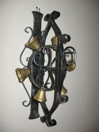 Glockenrad Türglocke Haustürglocke Wandglocke Glockenspiel Mit 6 Messingglocke Bild