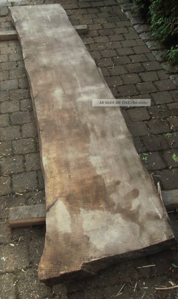 3 Bauernhaus Eichenbohlen Historisch Baustoff Altholz Drechselholz Selten Original, vor 1960 gefertigt Bild