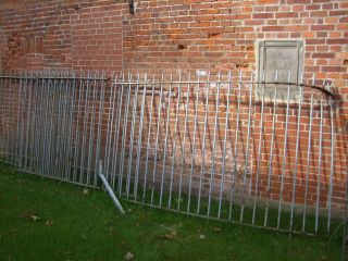 Schmiedeeisen Zaun Antik 13,  50m Bild