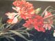 Schwarze Lackdose,  Rote,  Weiße Nelken,  Blüten Und Knospen 1920,  Elegant Holzarbeiten Bild 5