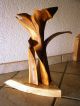 Skulptur - Exotik,  Holzskulptur,  Sculpture,  Edelstein,  Labradorit,  Zirbenholz Ab 2000 Bild 9