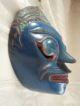 Sehr Dekorative Antike Holz Maske Aus Asien - Thailand - Indonesien Aus Kult/ Ritual Asiatika: Südostasien Bild 4