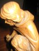 Antike Holzgeschnitzte Madonna; Josef Mit Kind Geschätzt Auf Um 1900 Größe 26cm Holzarbeiten Bild 5